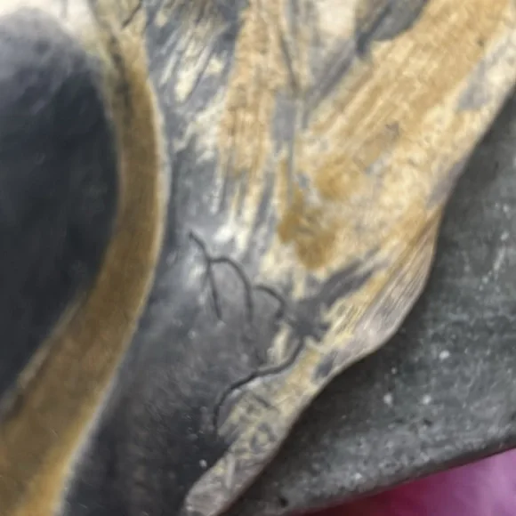 Nada Boner Original Sculpture wall art. ‘Peacock Eyes’ 14x15 - Picture 6 of 6